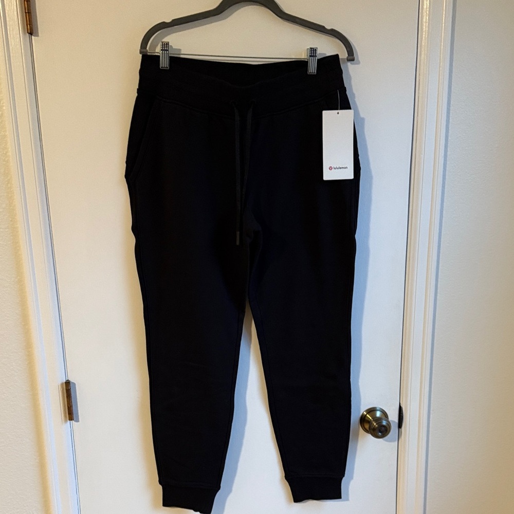 Lululemon Warm Down Jogger, Black, Size 10, NWT
